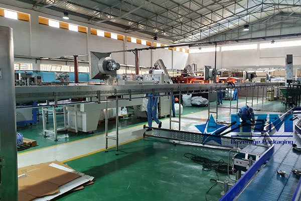 12000BPH Pure Water Filling Line Debugging Successfully Completed