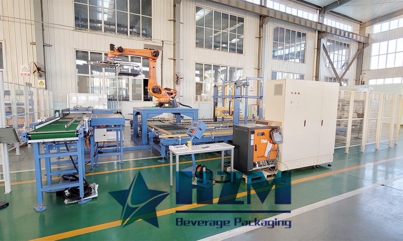 Automatic Robot Palletizing System - Huazhen Machinery