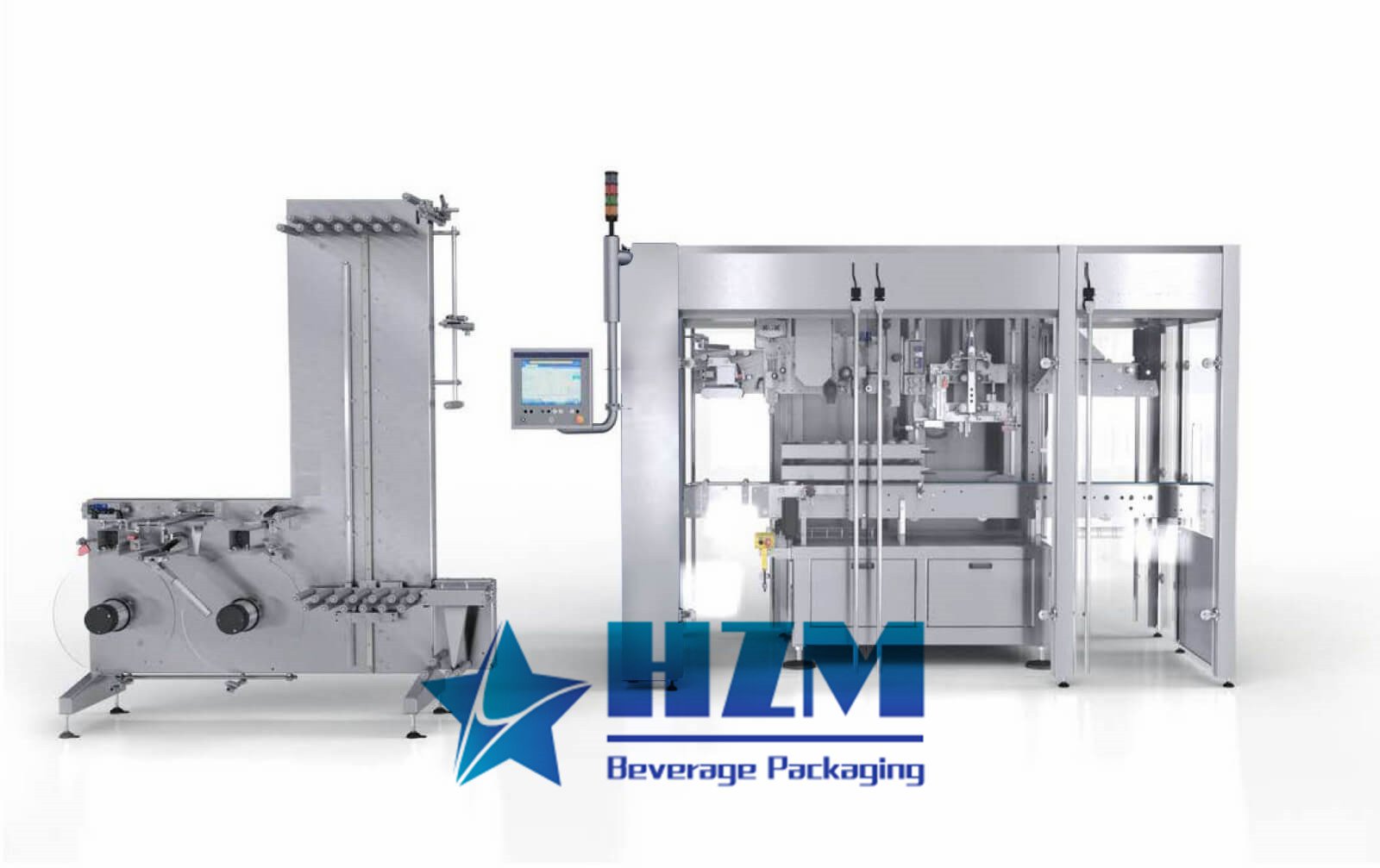 Automatic Sleeve Labeling Machine