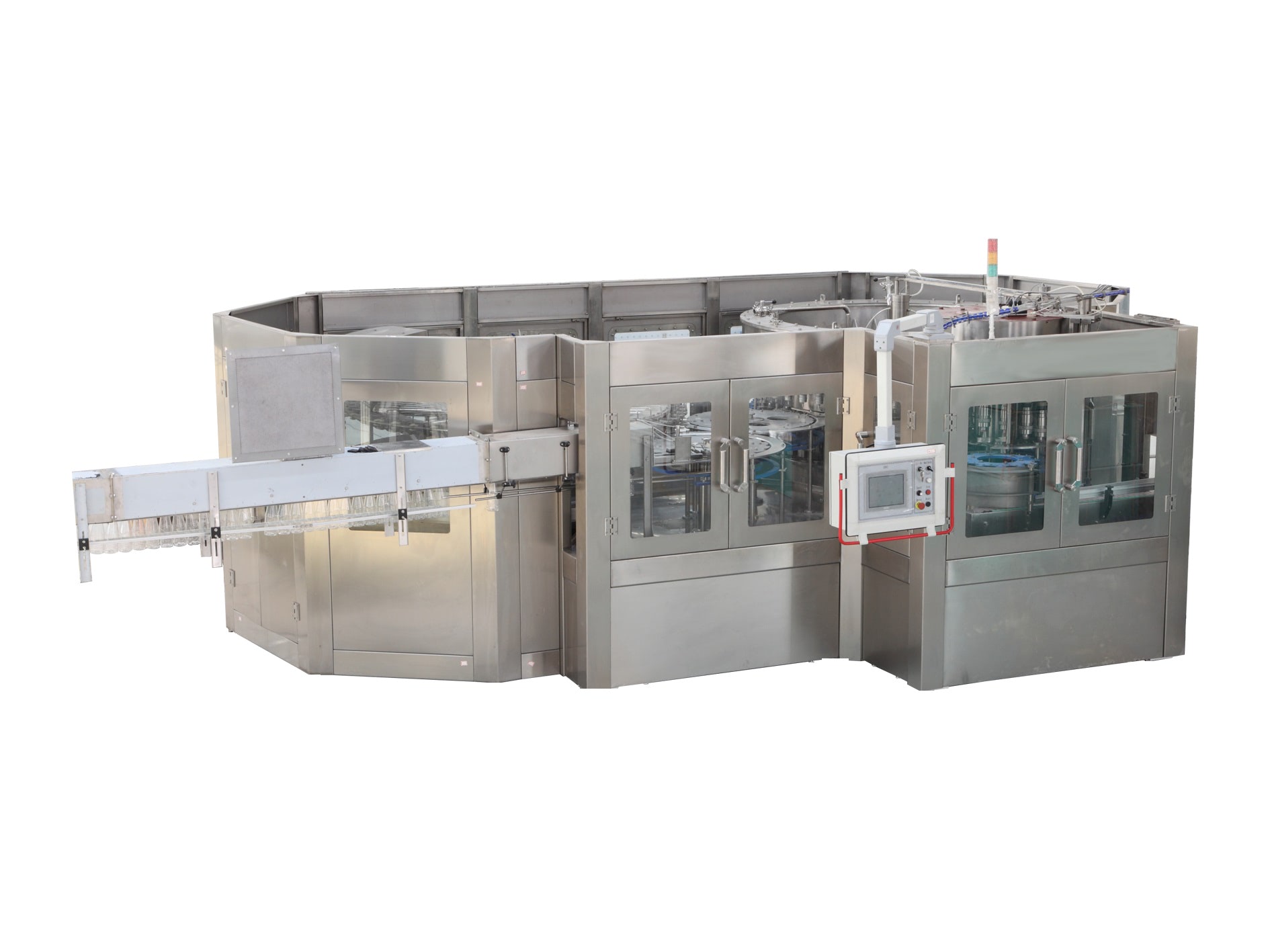 Automatic Water Bottle Filling Machine Water Glass Filling Machine Huazhen