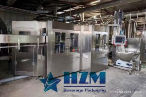 Complete Installation and Commission DXGF40-40-10 Carbonated Beverage Filling Machine